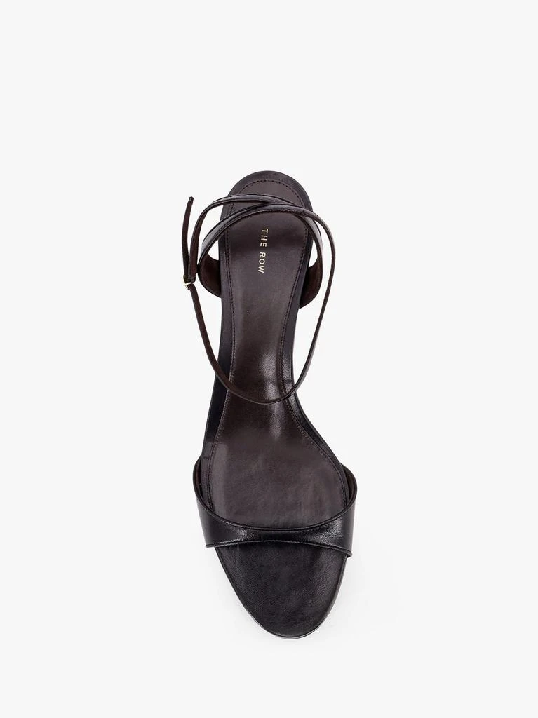 The Row Vika 35 leather heel sandals 5