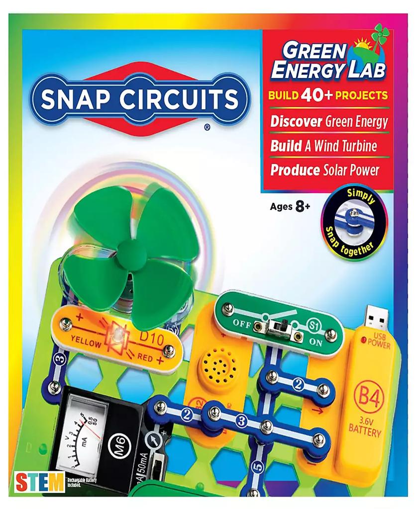 Elenco Snap Circuits Green Energy Lab Educational Toy