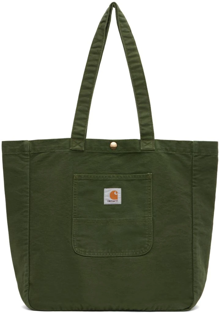 Carhartt WIP Green Bayfield Tote 1