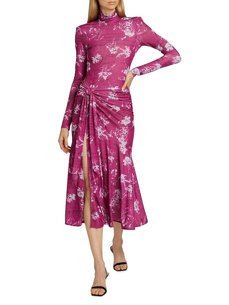 Cinq à Sept Warm Carnation Johnson Midi-Dress 2