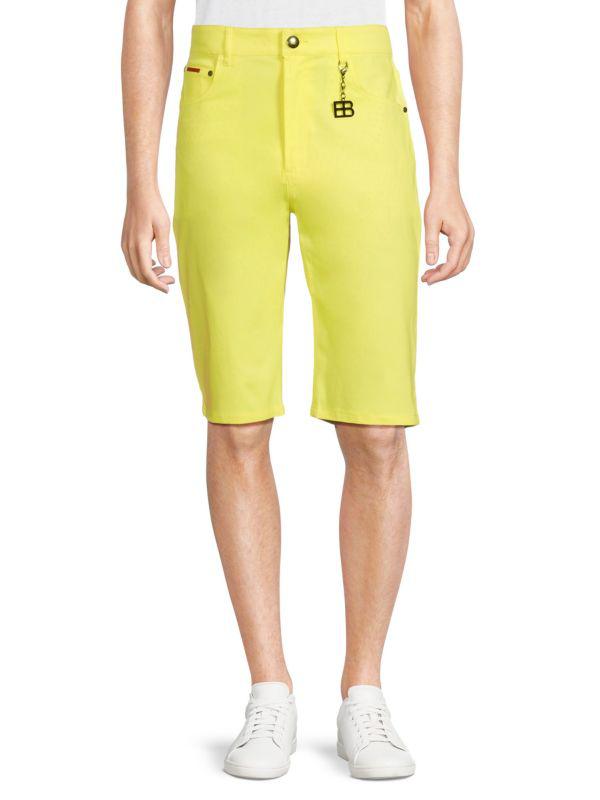 Elie Balleh Twill Flat Front Shorts