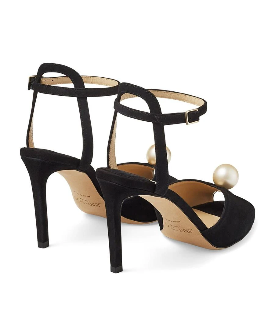 Jimmy Choo Sacora 85 Leather Sandals 2
