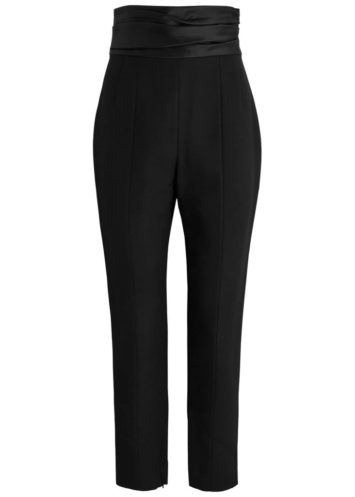 Khaite Lenro slim-leg woven trousers 1