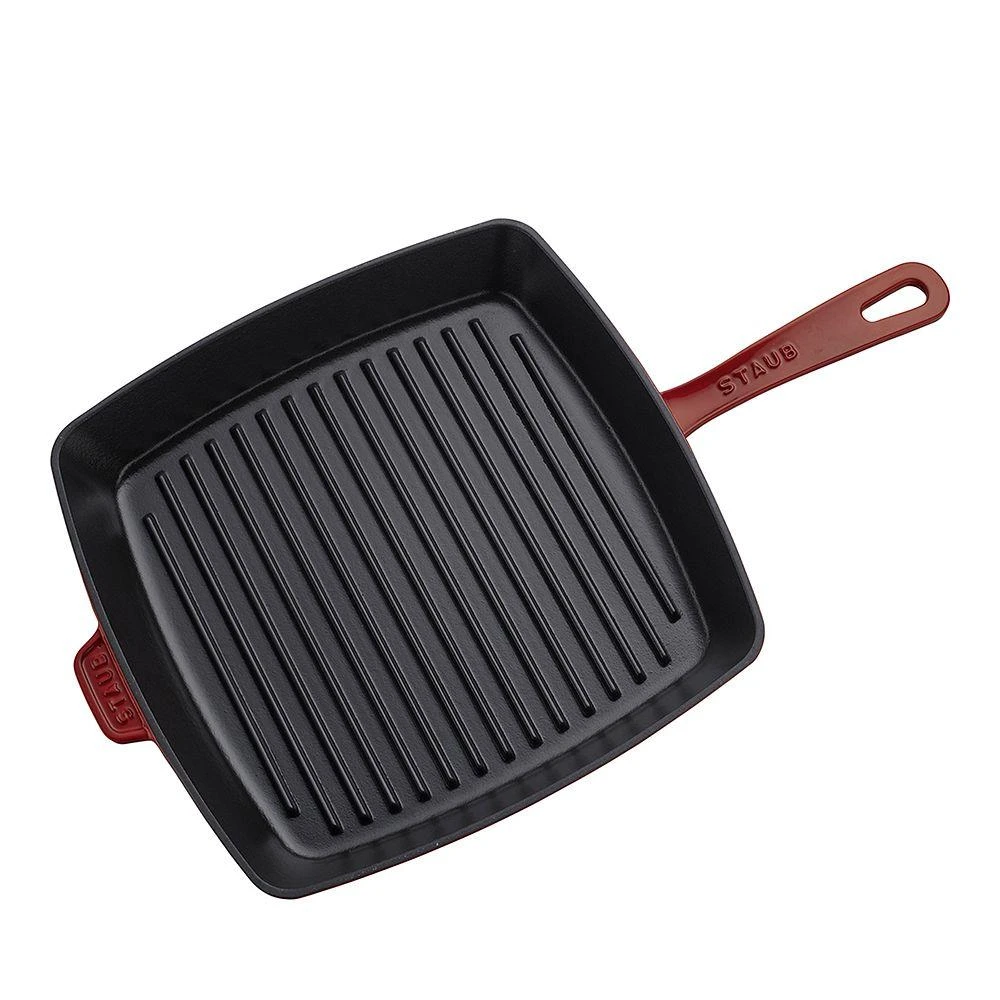 Staub Cast Iron 12" Square Grill Pan 1