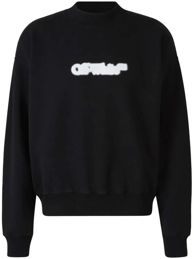Off-White COTTON CREW-NECK SWEATSHIRT 1