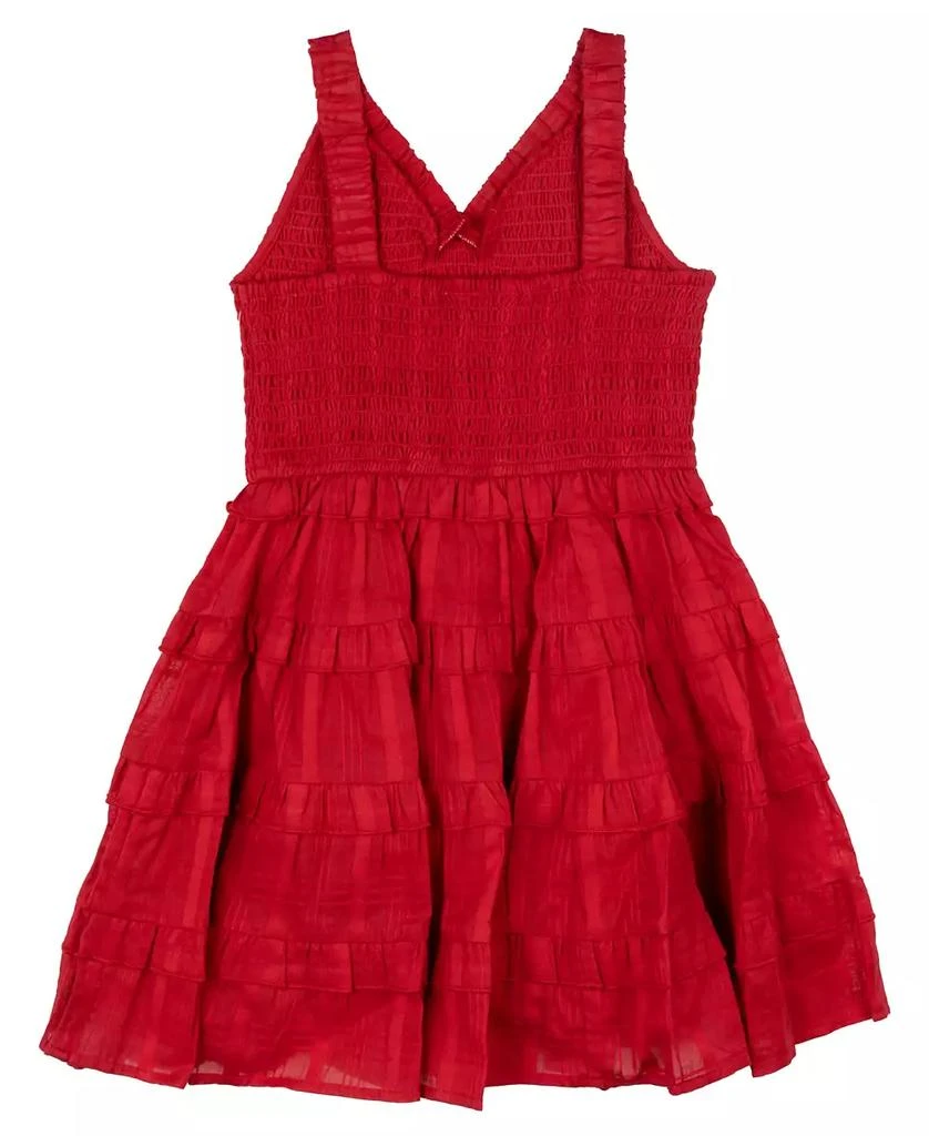 Rare Editions Toddler and Little Girls Shadow Strip Dress 3