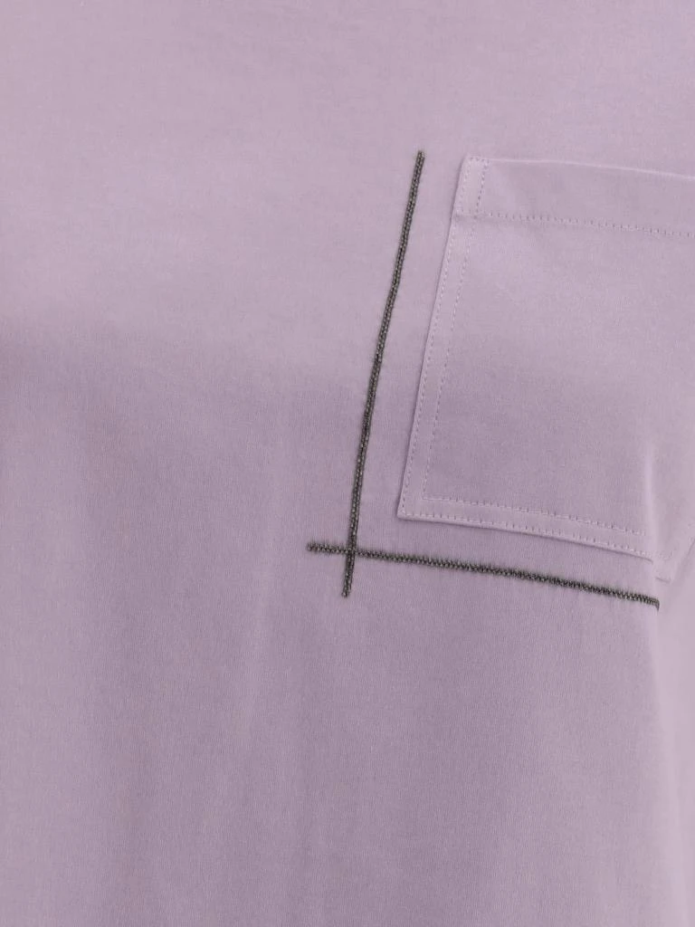 Brunello Cucinelli T-shirt With Embellishments 4
