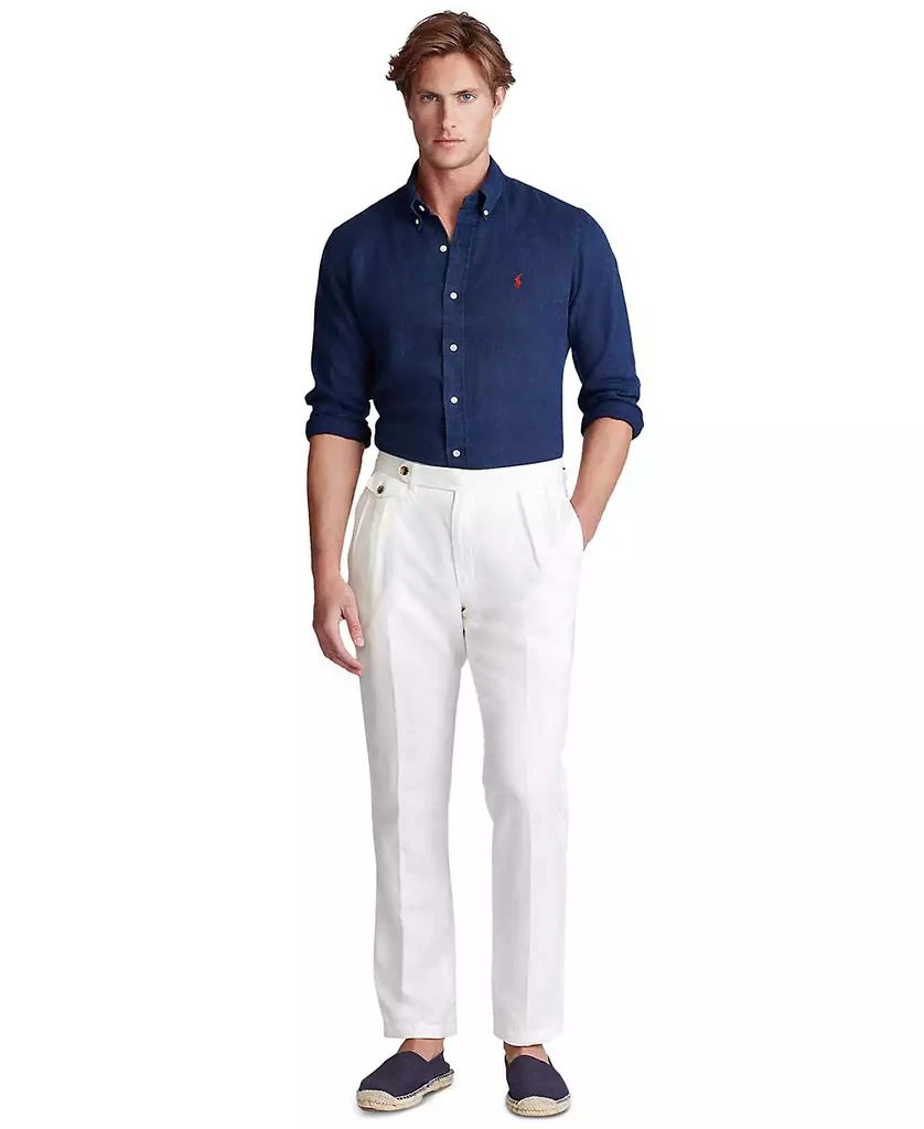Ralph Lauren Men's Big & Tall Classic-Fit Linen Shirt 4