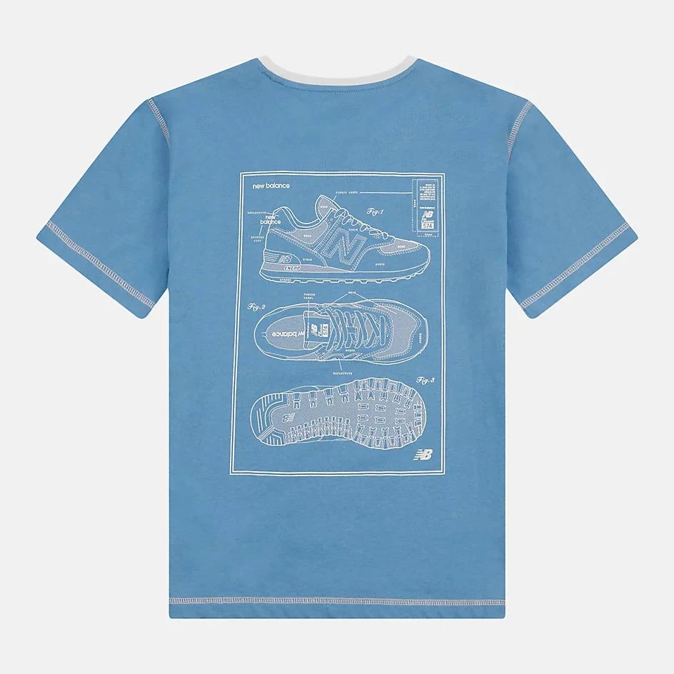 New Balance 574 Diagram Tee 10