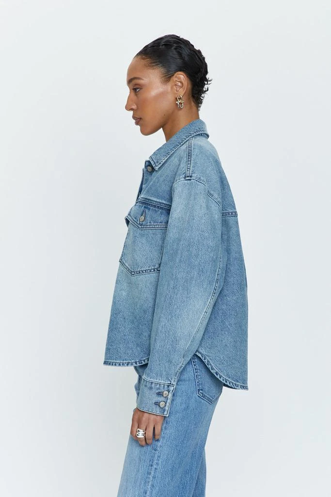 Pistola Denim Mandy Crop Shacket - Marcel 3