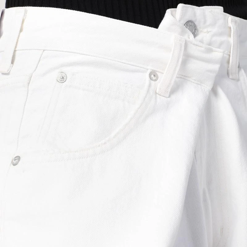 AGOLDE Wide Vana Fold white jeans 5