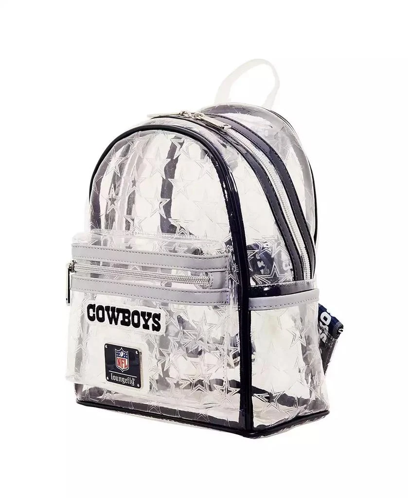 Loungefly Men's and Women's Dallas Cowboys Clear Mini Backpack 3