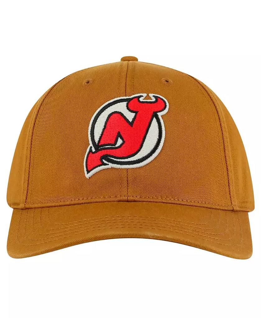 American Needle Men's Tan New Jersey Devils Hepcat Washed Twill Adjustable Hat