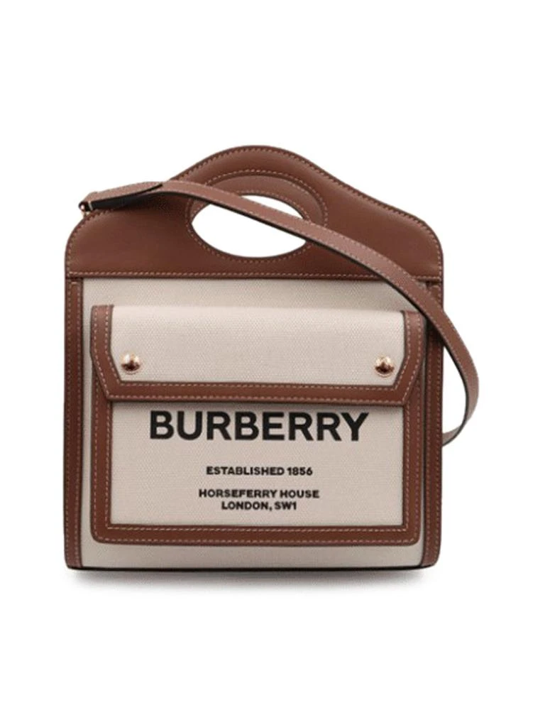 Burberry Burberry Logo Printed Tote Bag 1