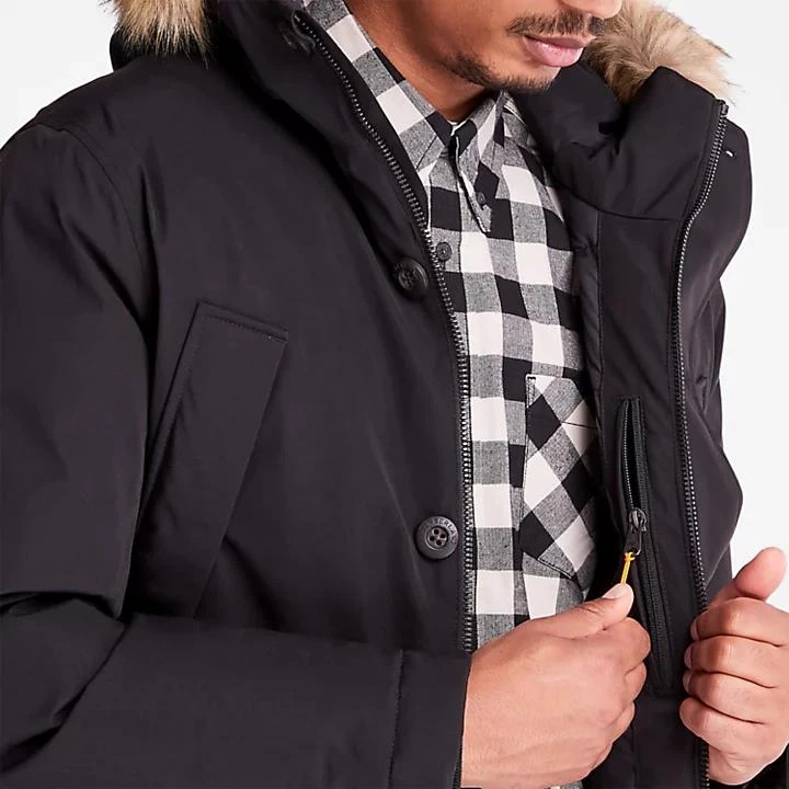 Timberland Scar Ridge Parka for Men in Black 6