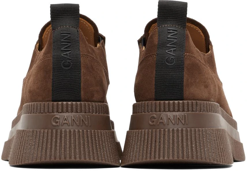 Ganni Brown Creepers Loafers 2