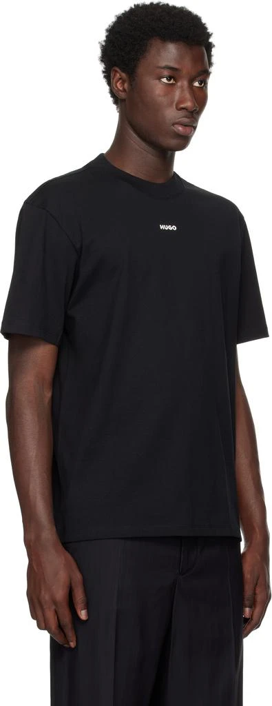 Hugo Boss Black Relaxed-Fit Cotton Logo Print T-shirt 2