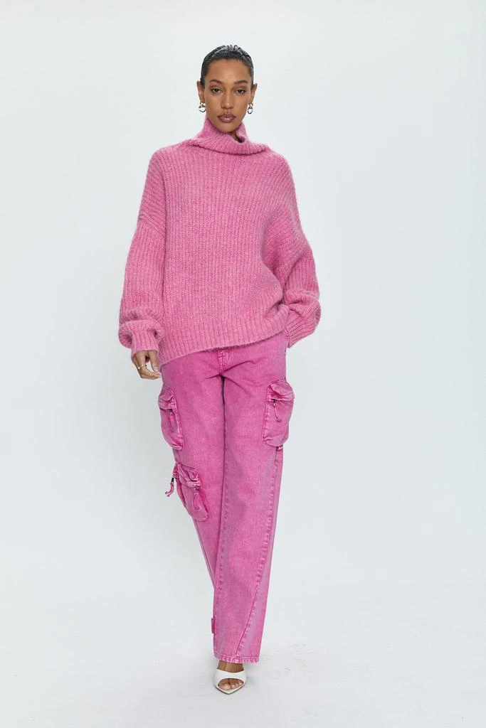 Pistola Denim Ashley Turtleneck Sweater - Aurora Pink 5