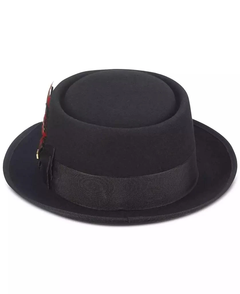 SCALA Men's Wool Pork Pie Hat 3