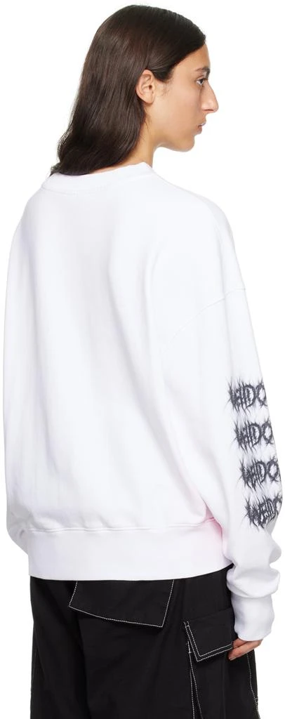 We11done White Printed Sweatshirt 3