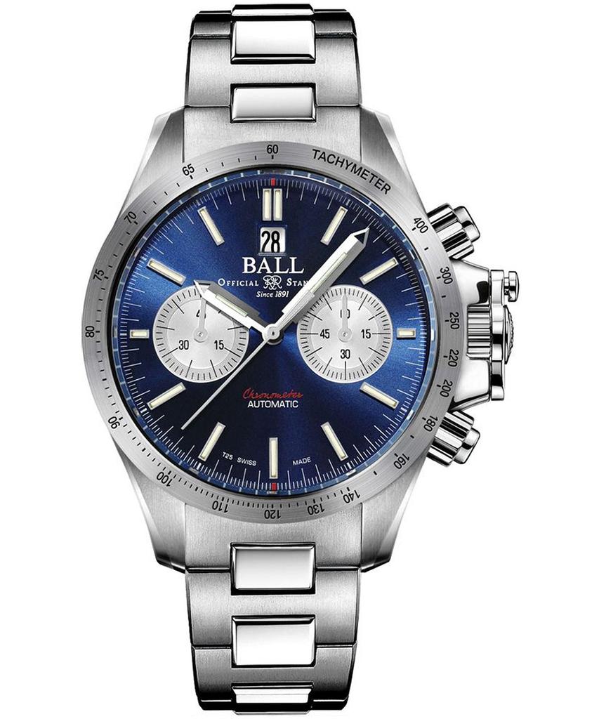BALL Watch Engineer Hydrocarbon Racer Chronograph Blue Dial Steel Men's Watch CM2198C-S2CJ-BE