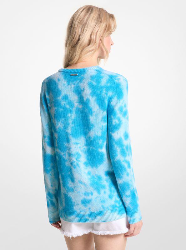 Michael Kors Hand Tie-Dyed Cashmere Sweater