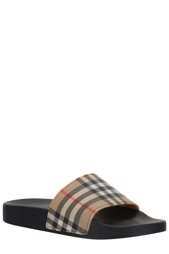 Burberry Burberry Furley Checked Slides