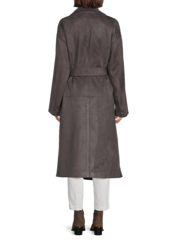 Rebecca Minkoff Faux Suede Wrap Coat 2