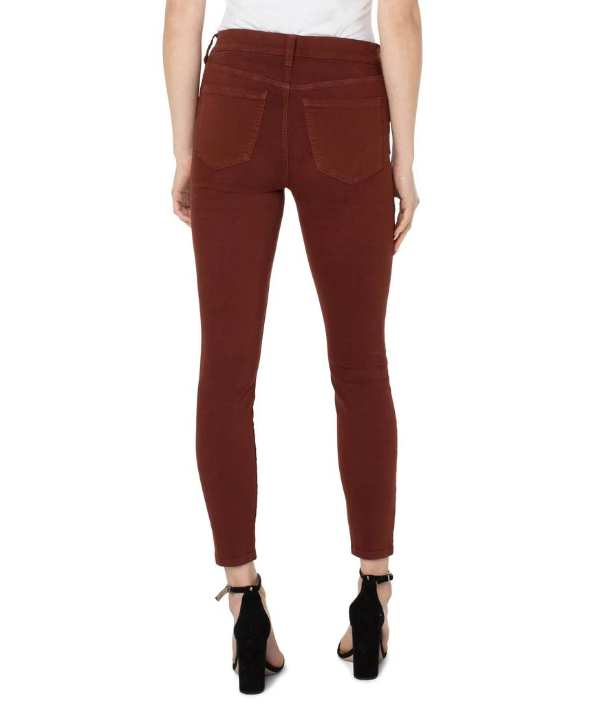 Liverpool Gia Glider Pull-On Ankle Skinny in Brunette 3