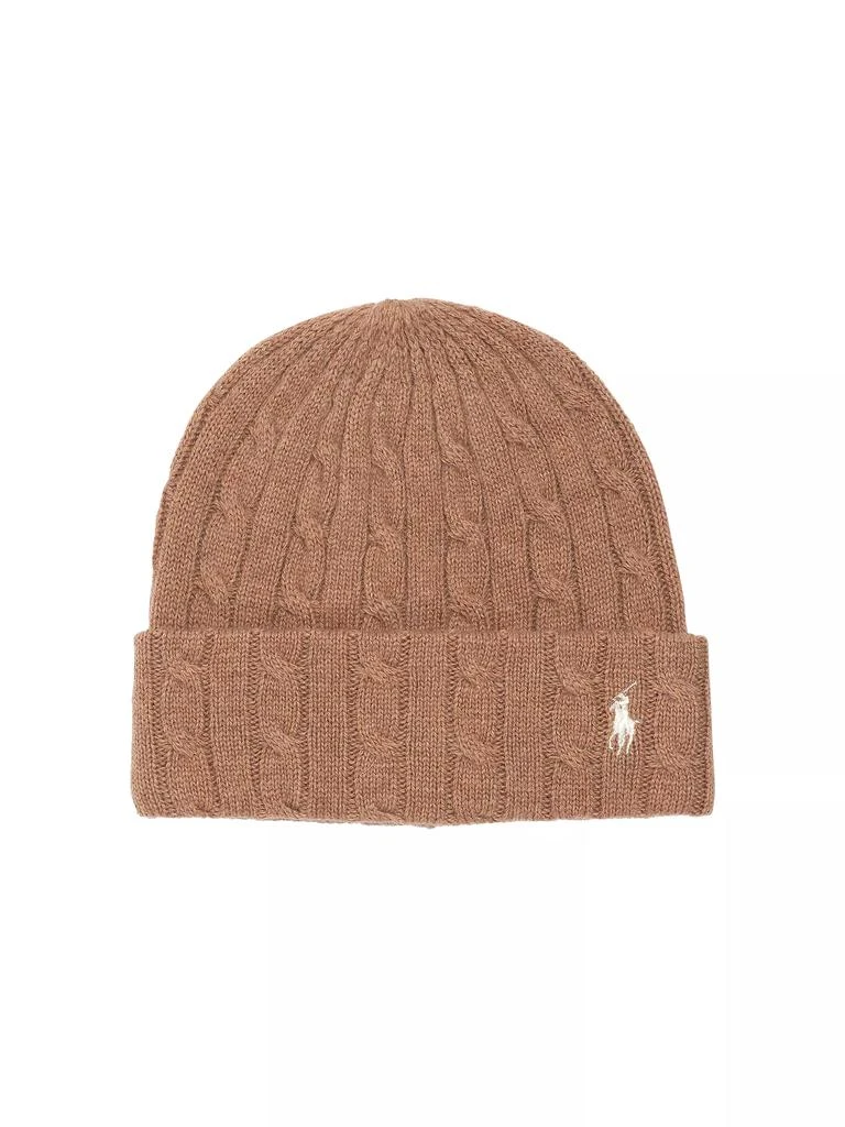 Ralph Lauren Cable-Knit Wool &amp; Cashmere Hat 1
