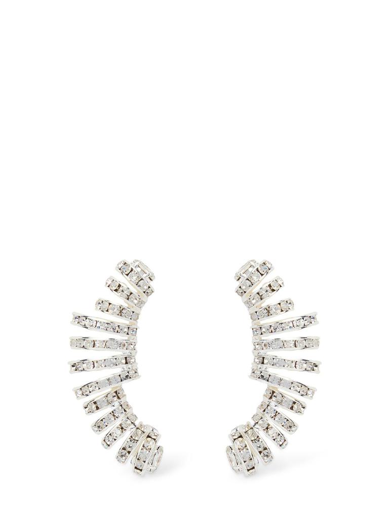 MAGDA BUTRYM Crystal Ear Jacket Earrings