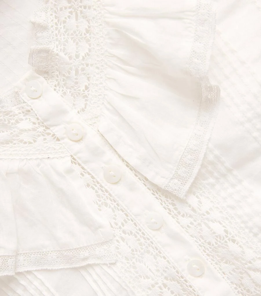 Rixo Frill-Trim Solene Blouse 5