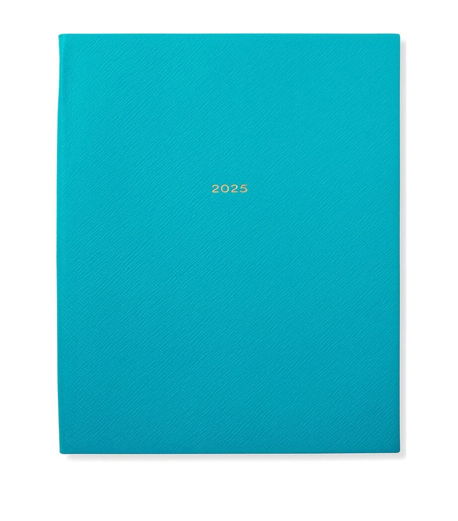 SMYTHSON Panama Leather Portobello 2025 Weekly Diary 1