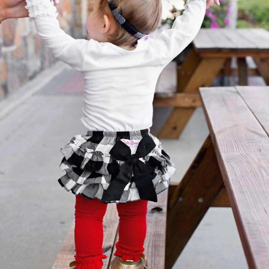 Rufflebutts BABY GIRLS PLAID DIAPER COVER 2