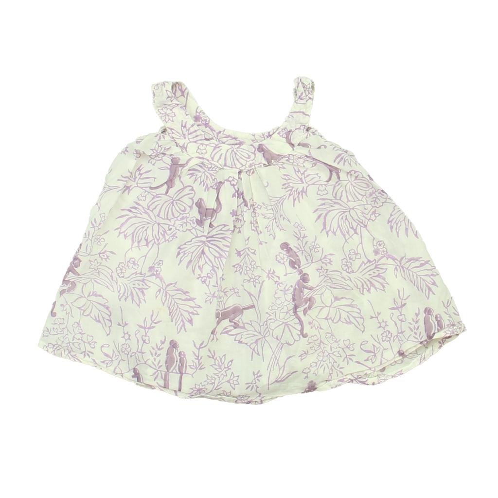 Roller Rabbit Girls Purple | White Dress