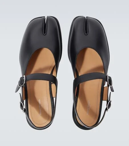 MAISON MARGIELA Tabi leather sandals 4