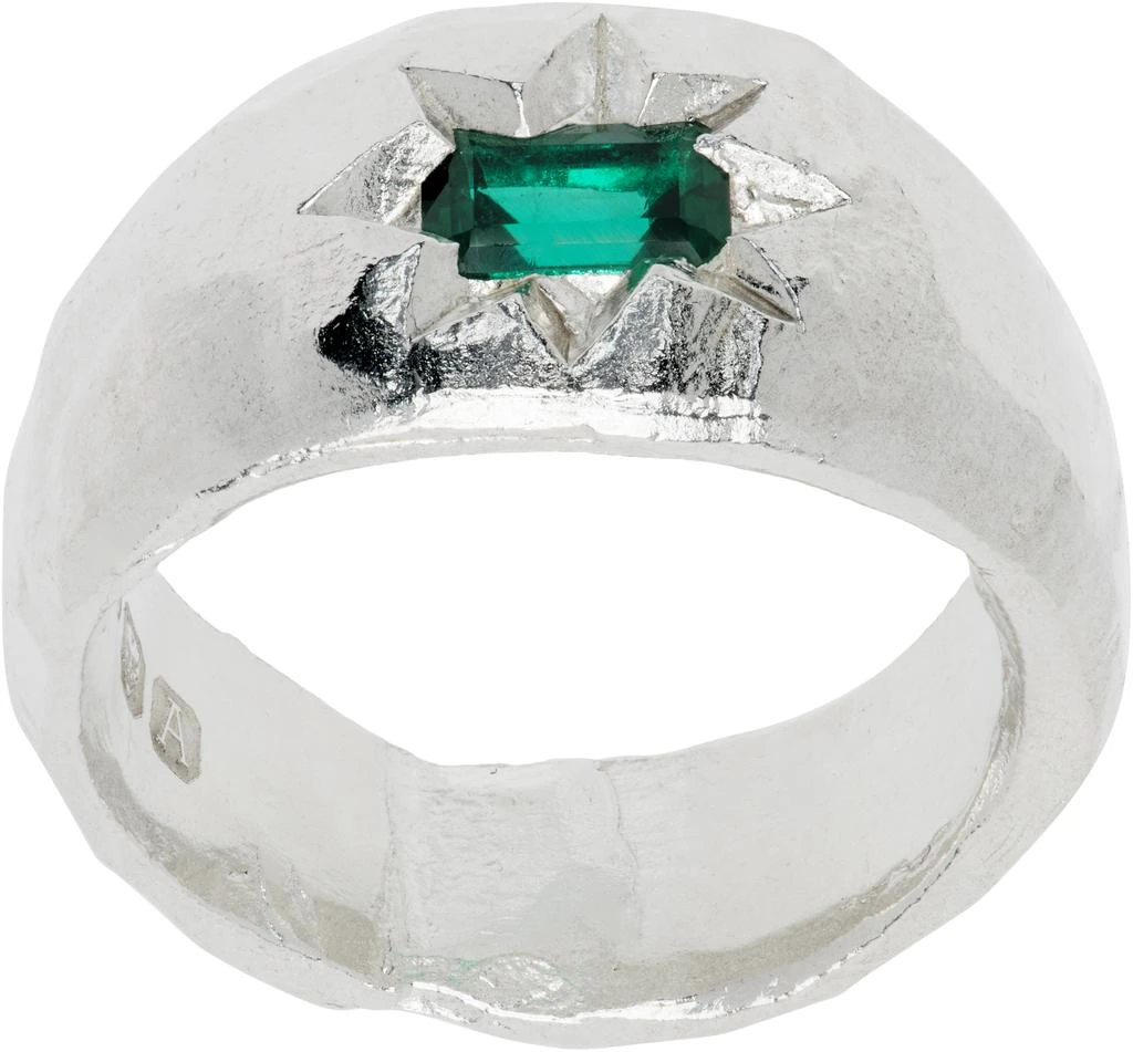 The Ouze Emerald Kathryn Ring