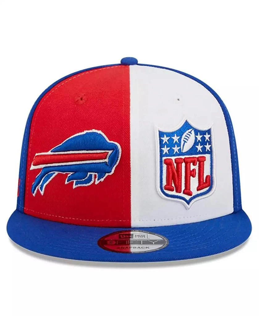 New Era Men's Red, Royal Buffalo Bills 2023 Sideline 9FIFTY Snapback Hat 4