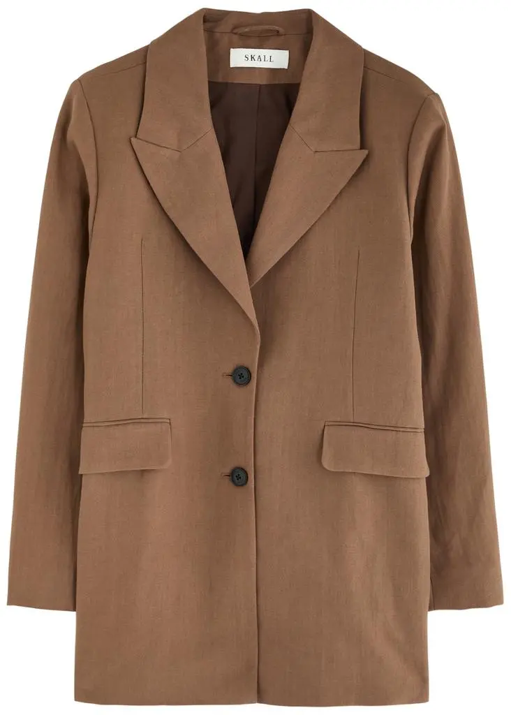 SKALL STUDIO Milan linen-blend blazer 1