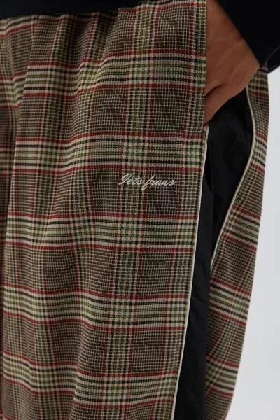 iets frans iets frans… Harri Check Pattern Wide Leg Track Pant 5