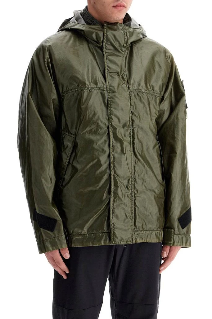 Stone Island glass cover-tc jacket with detachable interior 2