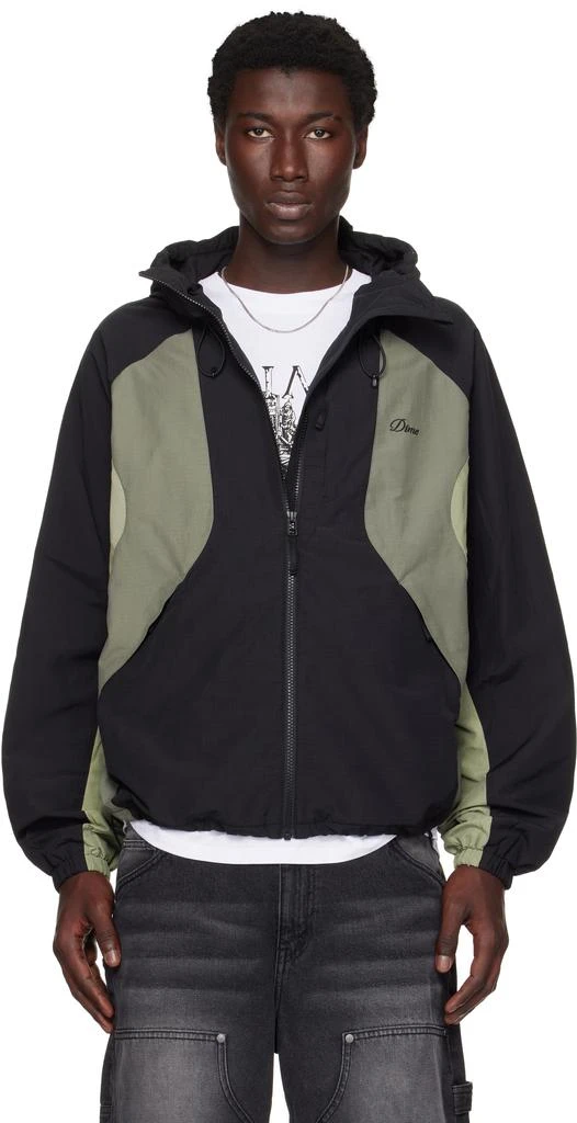 Dime Black
Gray Tech Windbreaker Jacket