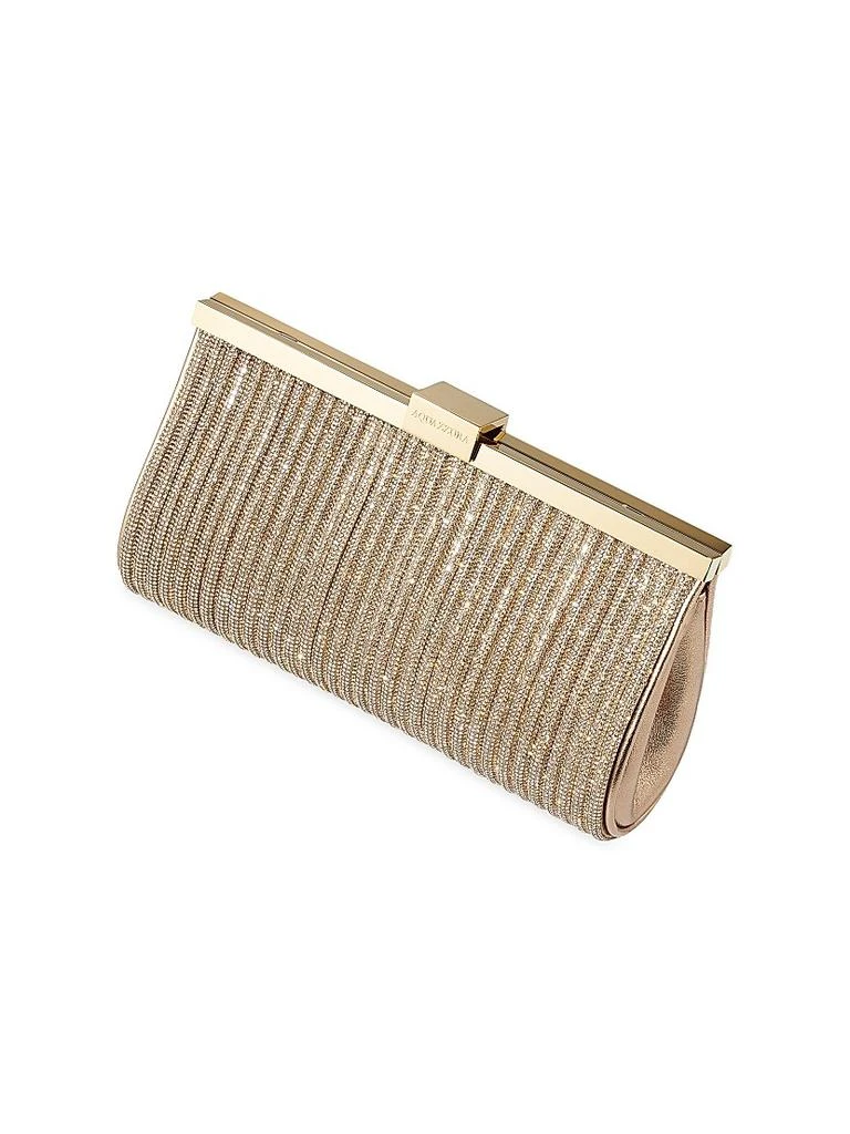 Aquazzura Sundance Crystal-Embellished Clutch 5