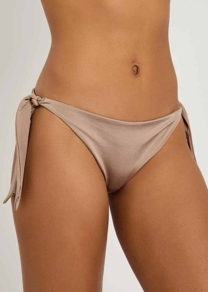 MAX MARA BEACHWEAR Samuela pearlescent bikini briefs 2