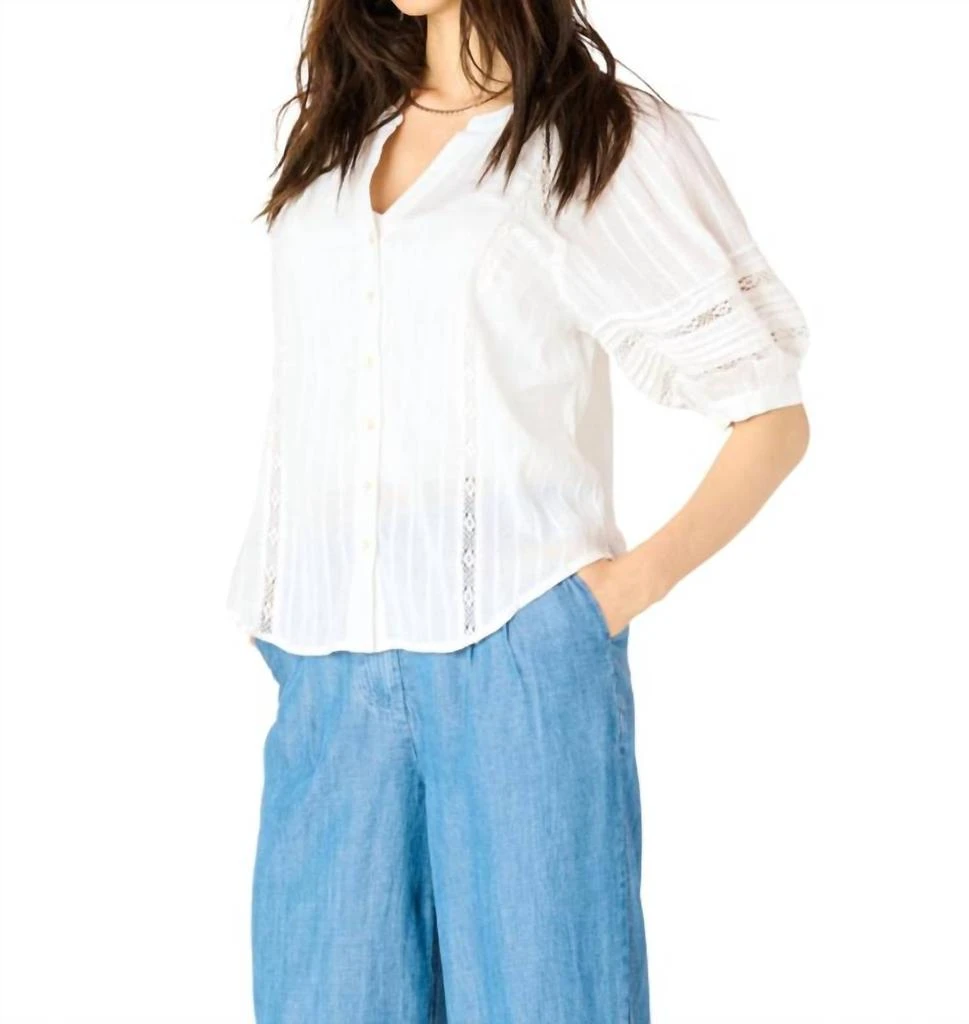 Dex Dex - Lace Insert Blouse 3