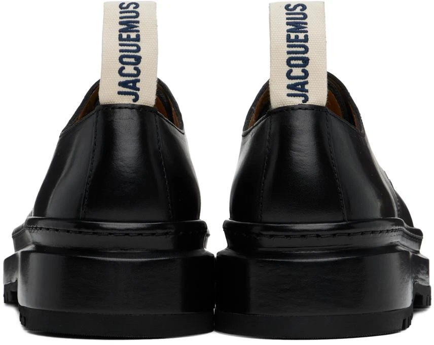 Jacquemus Black Les Classiques 'Les derbies Pavane' Derbys 2