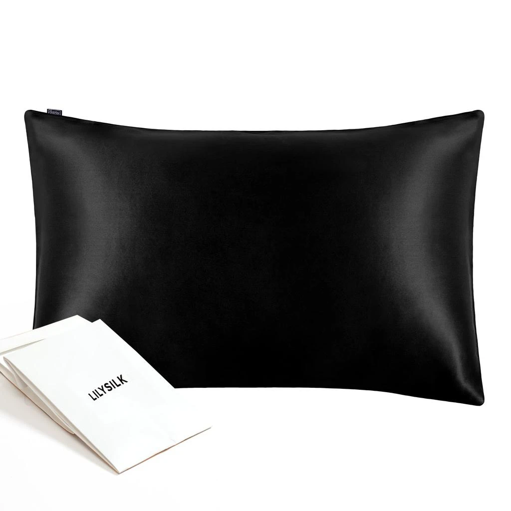 LILYSILK Pure Mulberry Silk Pillowcase , Queen , 22 Momme 1