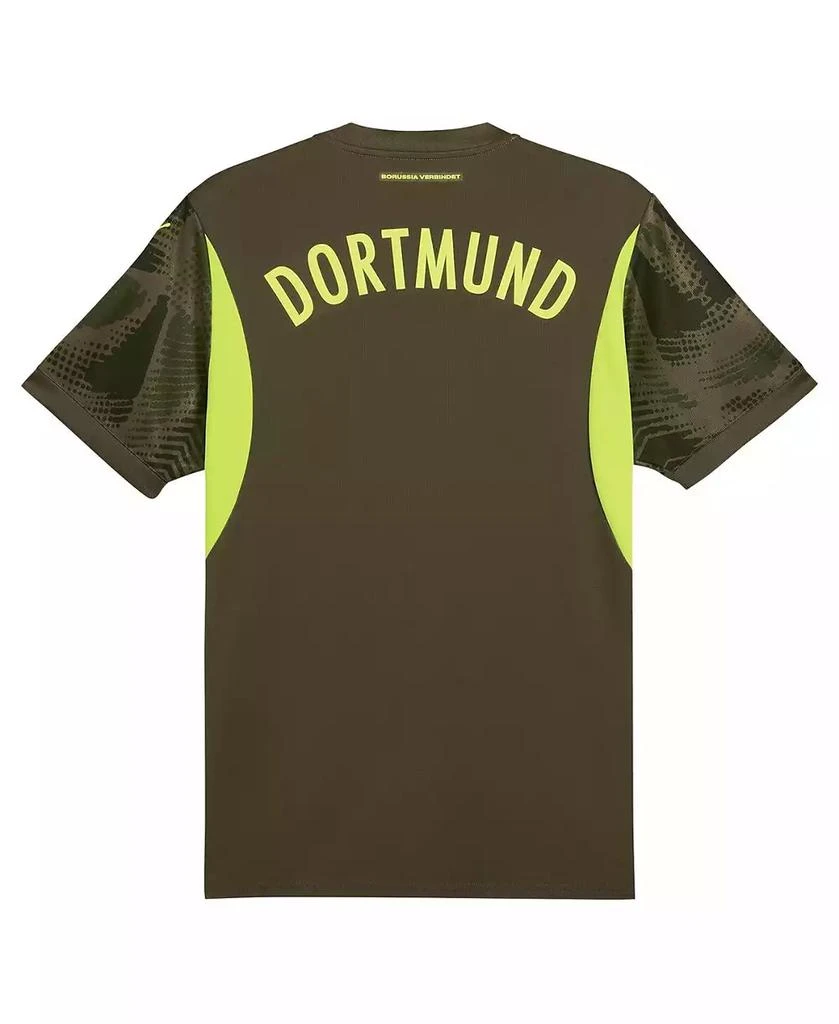 Puma Men's Olive Borussia Dortmund 2024/25 Replica Short Sleeve Goalkeeper Jersey 2