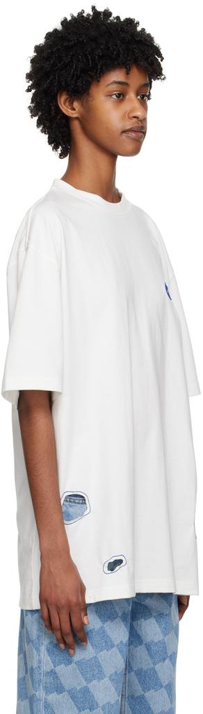 ADER error White Cutout T-Shirt