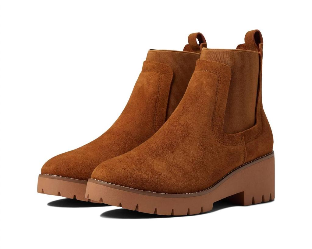 Blondo Dyme Boot In Cognac Suede